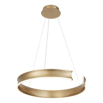 Lampadario LED a cavo MARLEN LED/36W/230V dorato
