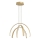Lampadario LED a cavo MEGAN LED/41W/230V dorato