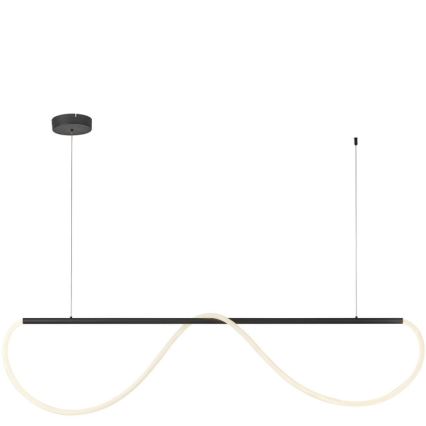 Lampadario LED a cavo MELECA LED/36W/230V 3000/4000/6000K 160 cm nero