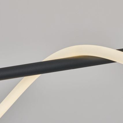 Lampadario LED a cavo MELECA LED/36W/230V 3000/4000/6000K 160 cm nero