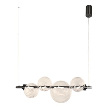 Lampadario LED a cavo PLAYA LED/12W/230V nero