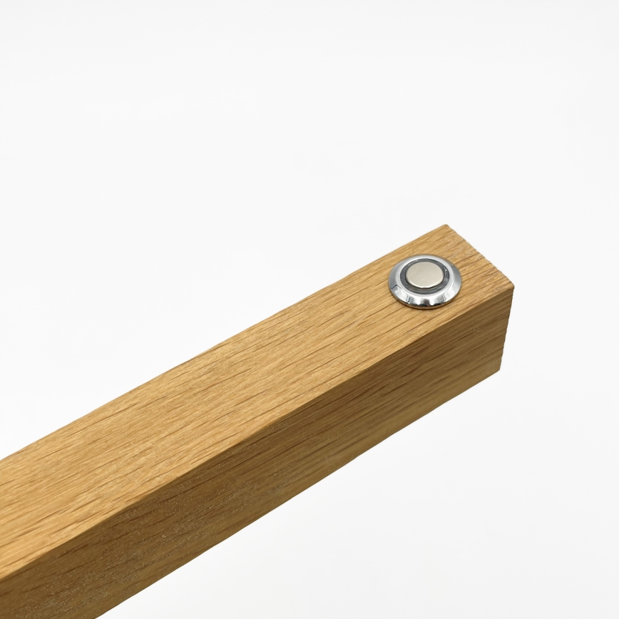 Lampadario LED a cavo VERDE LED/18W/230V 3000K 106 cm rovere