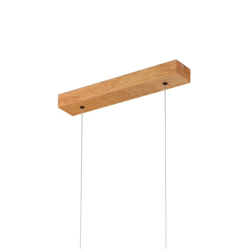 Lampadario LED a cavo VERDE LED/18W/230V 3000K 106 cm rovere