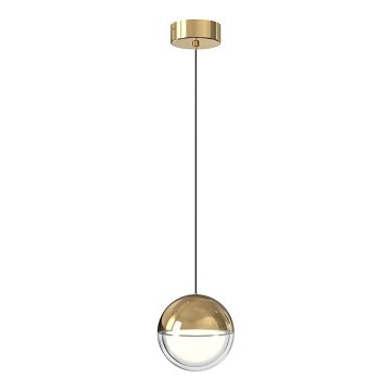 Lampadario LED a cavo ZIREA LED/7W/230V, dorato