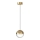 Lampadario LED a cavo ZIREA LED/7W/230V, dorato