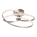 Lampadario LED a plafone CORT LED/40W/230V, argento