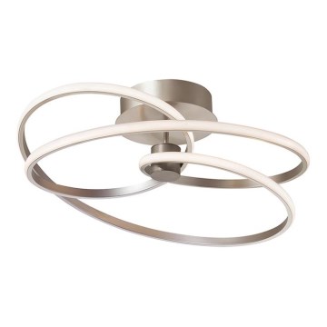 Lampadario LED a plafone CORT LED/40W/230V, argento