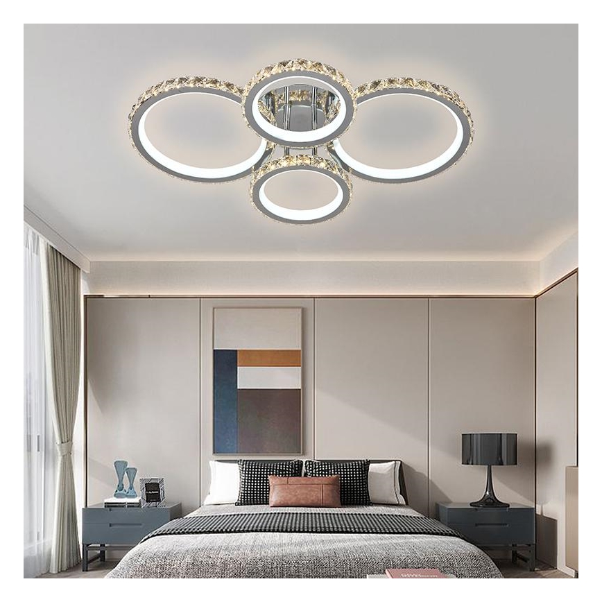 Lampadario LED a plafone dimmerabile LED/115W/230V 3000-6500K + telecomando