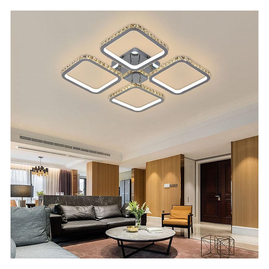 Lampadario LED a plafone dimmerabile LED/160W/230V 3000-6500K + telecomando