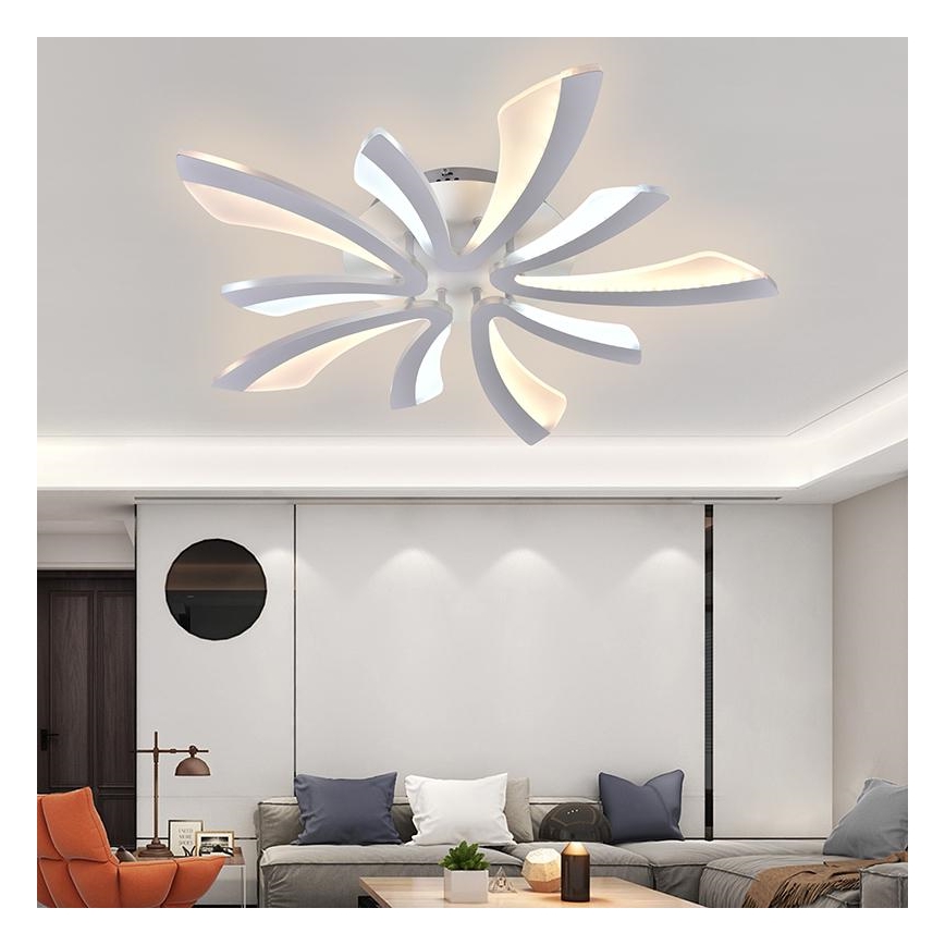 Lampadario LED a plafone dimmerabile LED/55W/230V 3000-6500K + telecomando