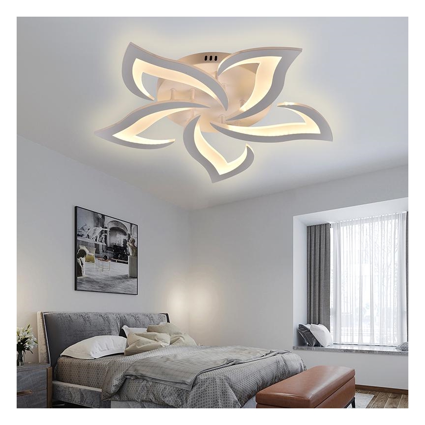 Lampadario LED a plafone dimmerabile LED/55W/230V 3000-6500K + telecomando