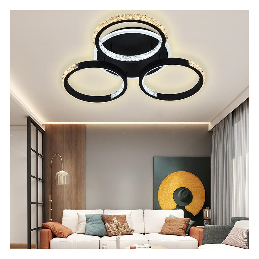 Lampadario LED a plafone dimmerabile LED/60W/230V 3000-6500K + telecomando