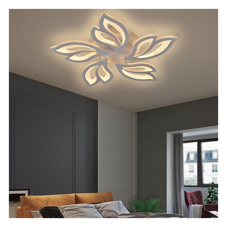 Lampadario LED a plafone dimmerabile LED/65W/230V 3000-6500K + telecomando