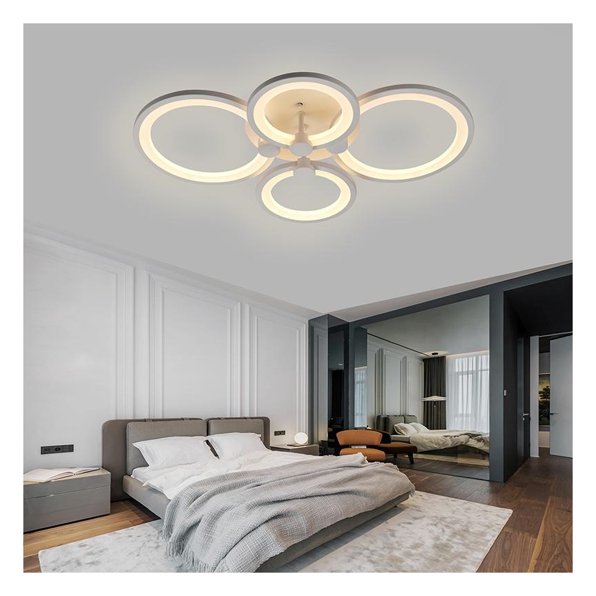 Lampadario LED a plafone dimmerabile LED/65W/230V 3000-6500K + telecomando