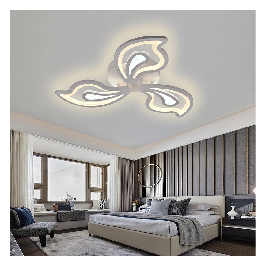 Lampadario LED a plafone dimmerabile LED/75W/230V 3000-6500K + telecomando