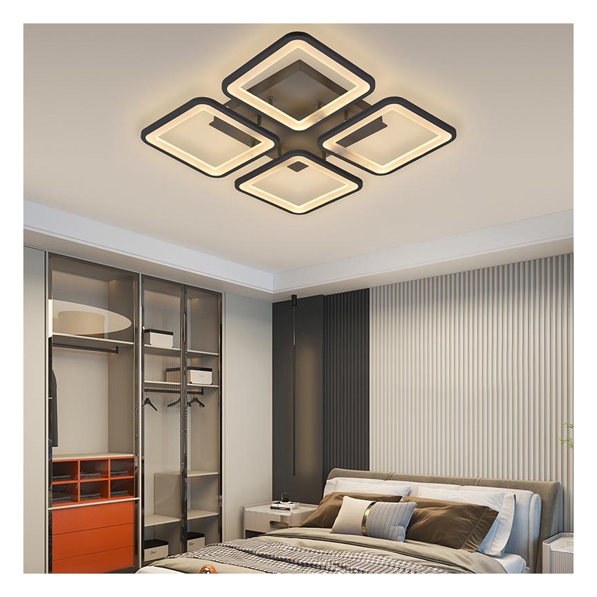 Lampadario LED a plafone dimmerabile LED/85W/230V 3000-6500K + telecomando