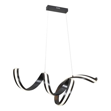 Lampadario LED a sospensione con cavo AREZIA LED/42W/230V, nero
