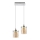 Lampadario LED a sospensione con filo 2xLED/5W/230V bianco/limpido
