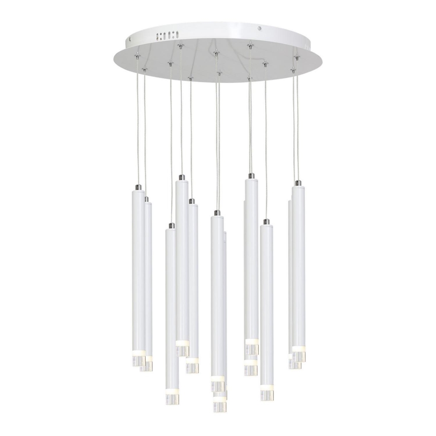 Lampadario LED a sospensione con filo ALBA 12xLED/1W/230V bianco