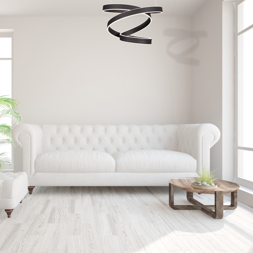 Lampadario LED a sospensione con filo ANDROMEDA LED/45W/230V