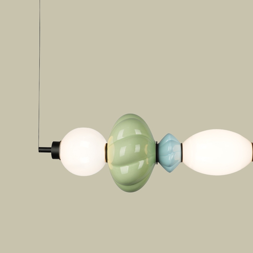 Lampadario LED a sospensione con filo ASCOLI LED/24W/230V colorato