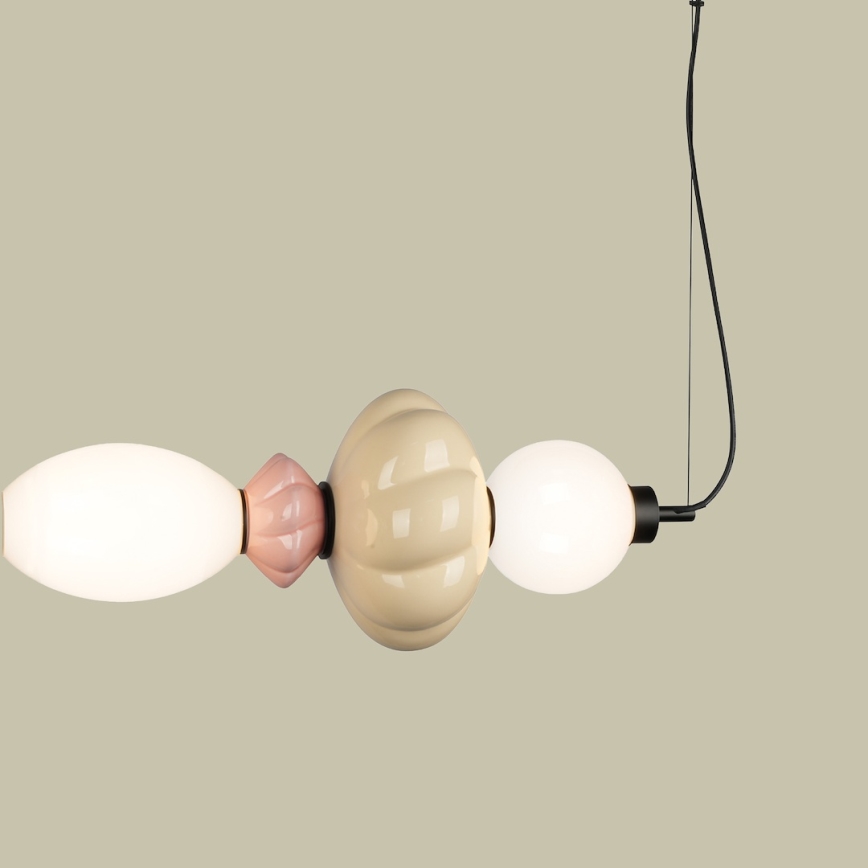 Lampadario LED a sospensione con filo ASCOLI LED/24W/230V colorato