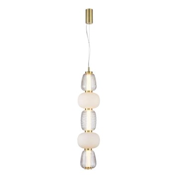Lampadario LED a sospensione con filo CARO LED/40W/230V oro