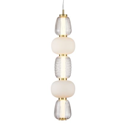 Lampadario LED a sospensione con filo CARO LED/40W/230V oro