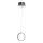 Lampadario LED a sospensione con filo CIRCOLO LED/7W/230V cromo lucido
