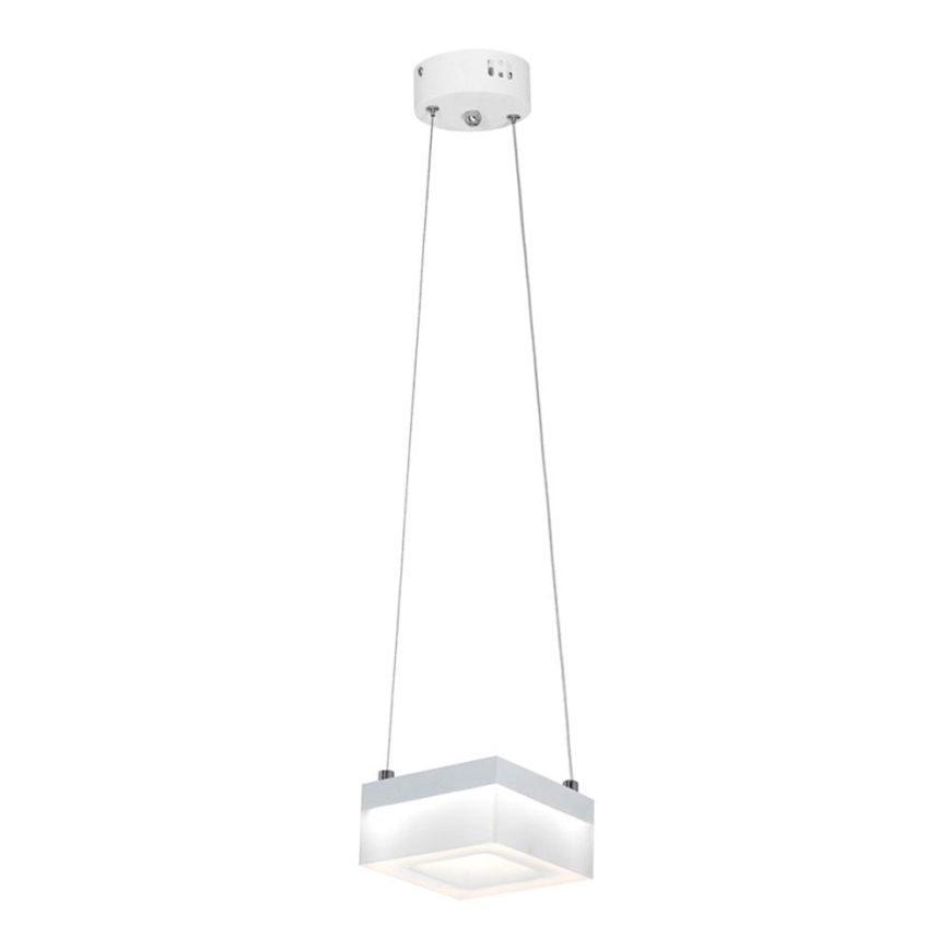 Lampadario LED a sospensione con filo CUBO LED/12W/230V quadrato