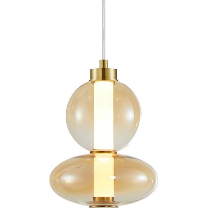 Lampadario LED a sospensione con filo DAPHNE LED/12W/230V oro