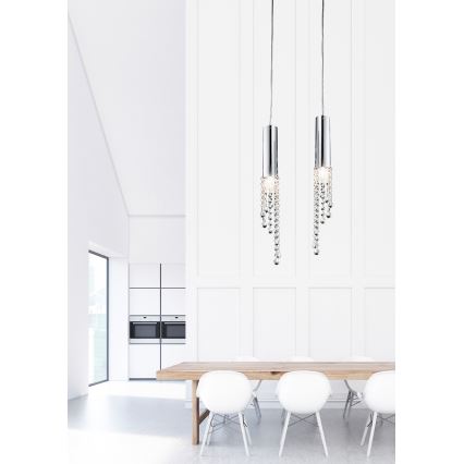 Lampadario LED a sospensione con filo DUERO 2xLED/3W/230V