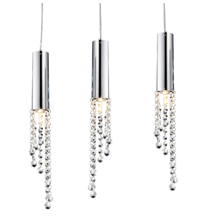 Lampadario LED a sospensione con filo DUERO 3xLED/3W/230V