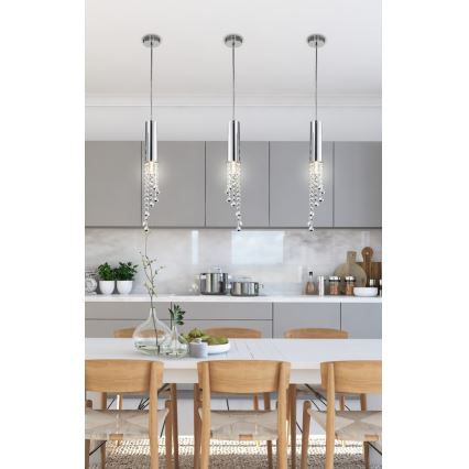 Lampadario LED a sospensione con filo DUERO LED/3W/230V