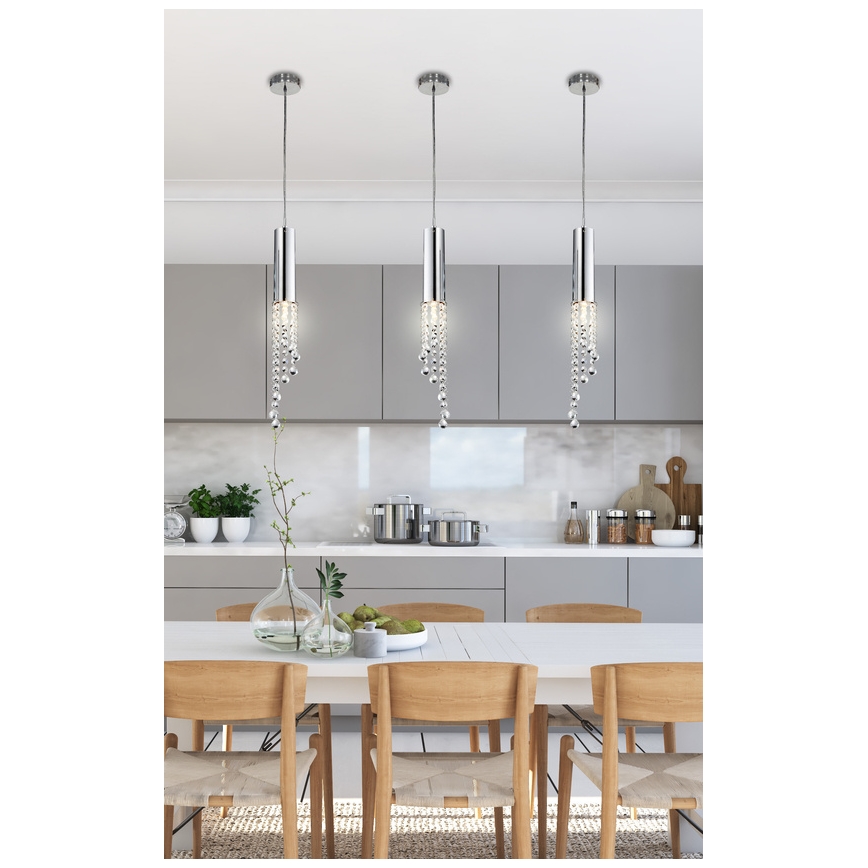Lampadario LED a sospensione con filo DUERO LED/3W/230V
