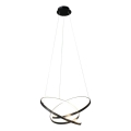 Lampadario LED a sospensione con filo EMPOLI LED/55W/230V nero