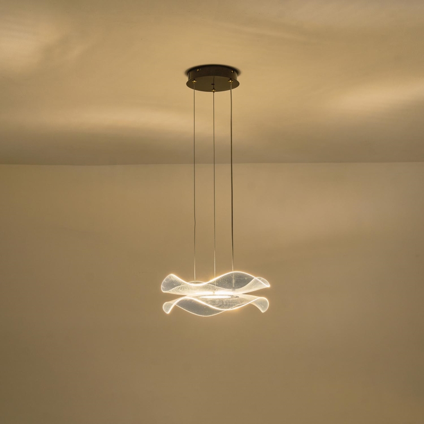 Lampadario LED a sospensione con filo FIRENZE LED/34W/230V 3000K diametro 34 cm