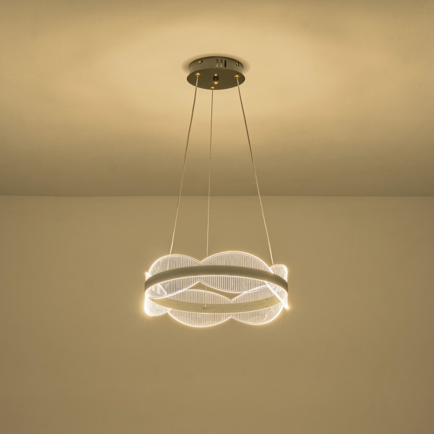 Lampadario LED a sospensione con filo FIRENZE LED/48W/230V 3000K diametro 40 cm