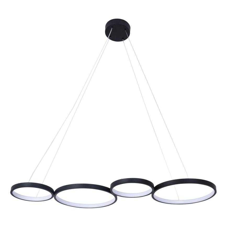 Lampadario LED a sospensione con filo FLAMENCO LED/42W/230V 4000K nero