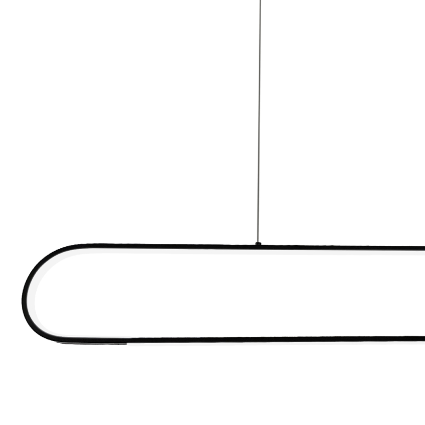 Lampadario LED a sospensione con filo FRAME LED/42W/230V nero