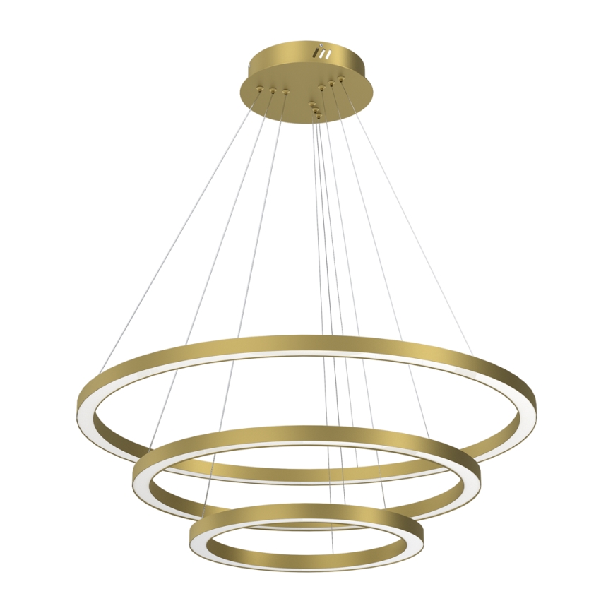 Lampadario LED a sospensione con filo GALAXIA LED/85W/230V oro