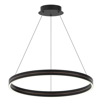 Lampadario LED a sospensione con filo GRAVITY LED/36W/230V nero