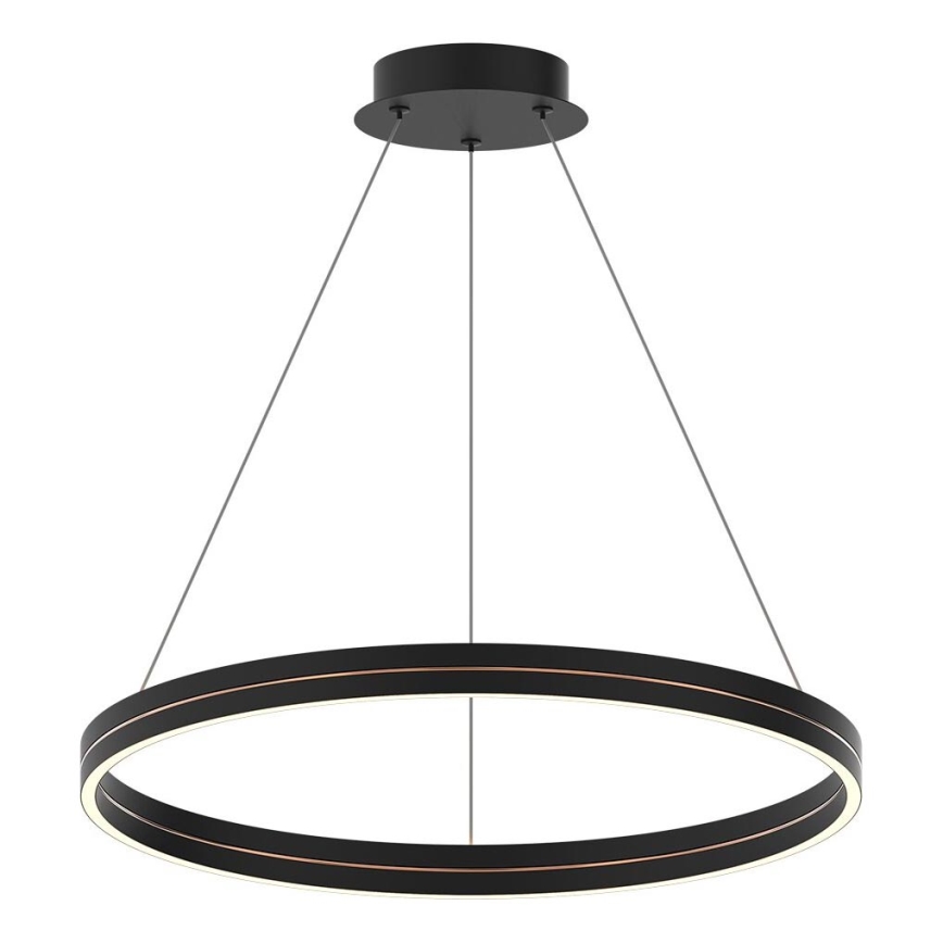 Lampadario LED a sospensione con filo GRAVITY LED/36W/230V nero