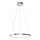 Lampadario LED a sospensione con filo HOOP LED/27W/230V diametro 50 cm 4000K cromo lucido