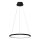 Lampadario LED a sospensione con filo HOOP LED/27W/230V diametro 50 cm 4000K nero