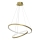 Lampadario LED a sospensione con filo HOOP LED/51W/230V diametro 60 cm 4000K oro