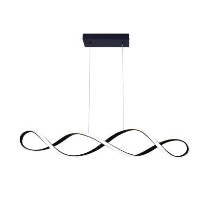 Lampadario LED a sospensione con filo INFINITO LED/34W/230V nero