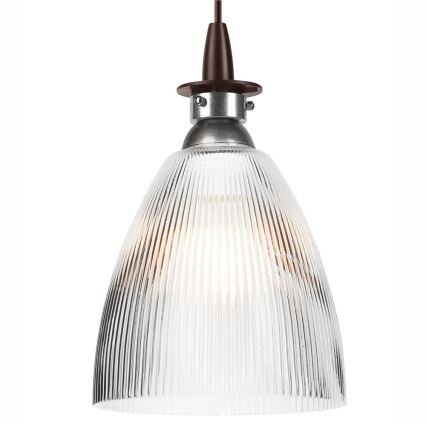 Lampadario LED a sospensione con filo JODI 1xE27/60W/230V bronzo