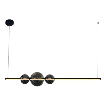 Lampadario LED a sospensione con filo KUGEL LED/30W/230V nero