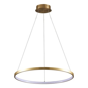 Lampadario LED a sospensione con filo LEA LED/20W/230V 4000K diametro 50 cm oro